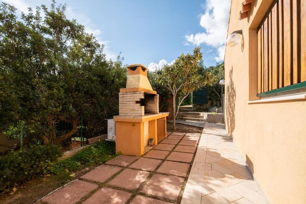 Sea View- 5 Minutes From The Beach Garden, Wi-Fi, Bbq Costa Rei Luaran gambar