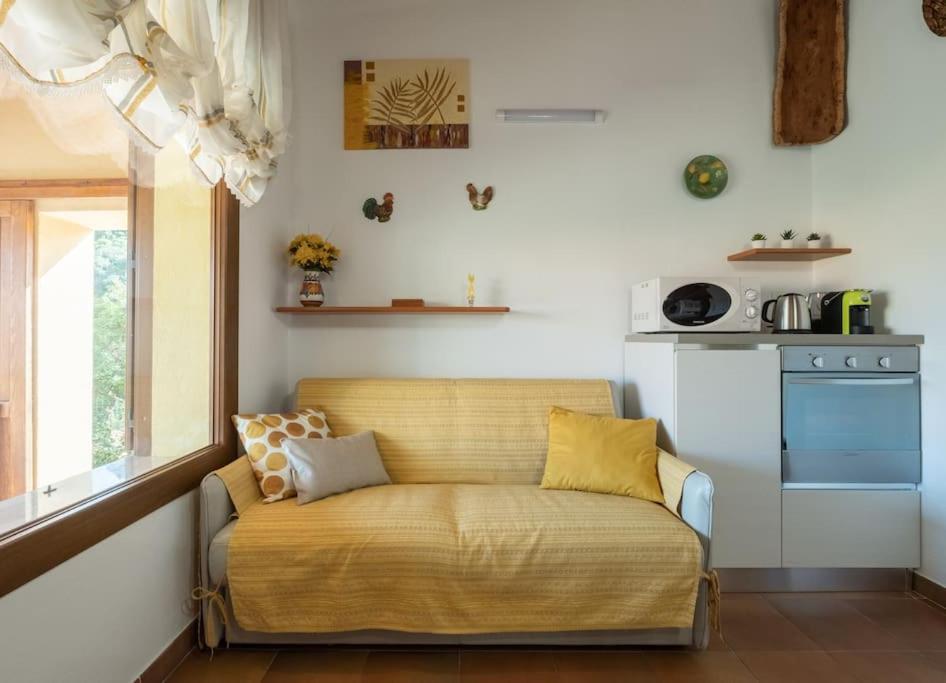 Sea View- 5 Minutes From The Beach Garden, Wi-Fi, Bbq Costa Rei Luaran gambar