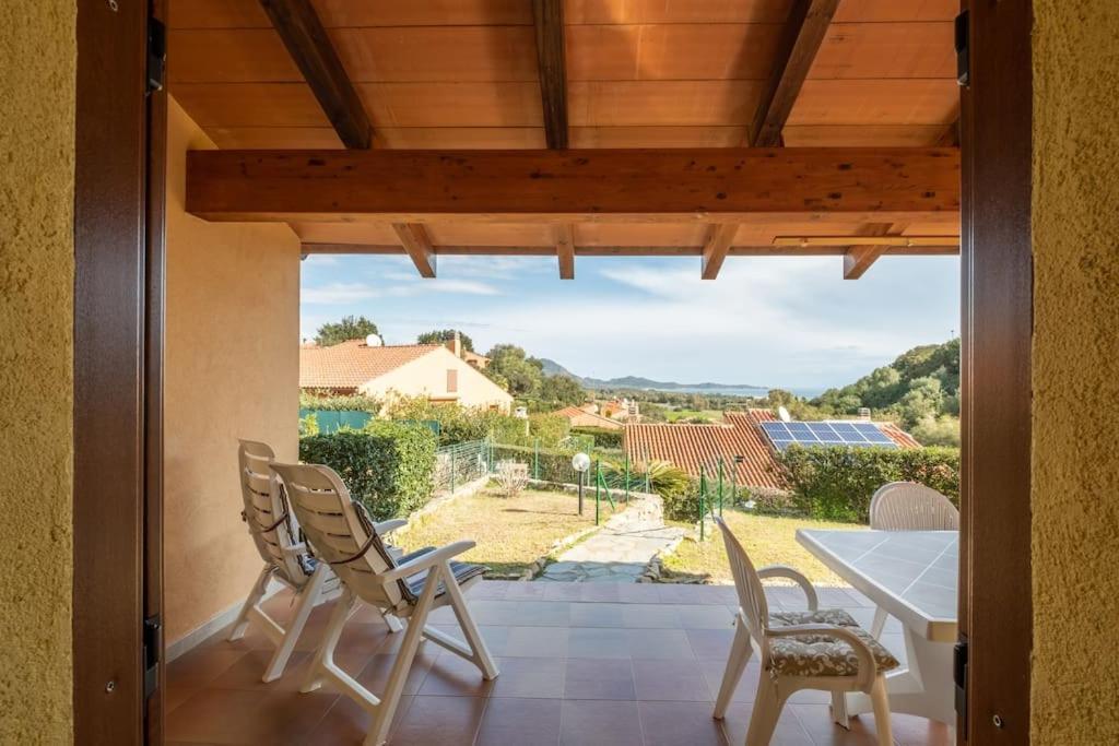 Sea View- 5 Minutes From The Beach Garden, Wi-Fi, Bbq Costa Rei Luaran gambar
