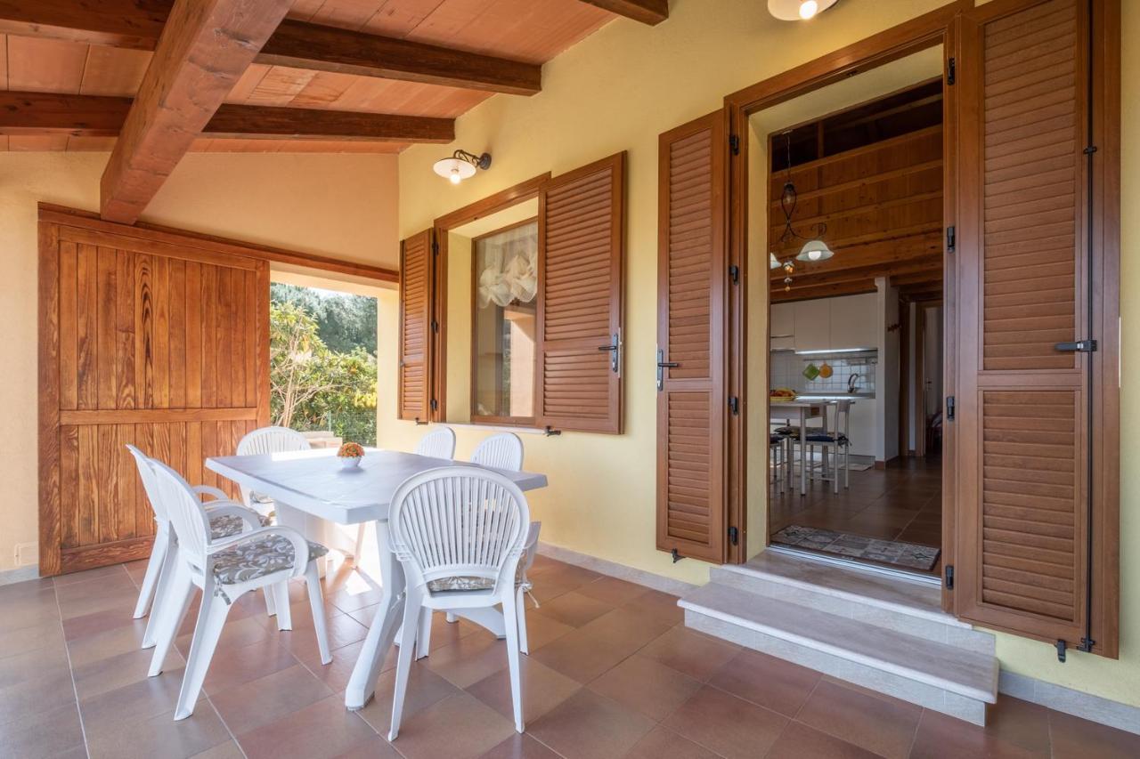 Sea View- 5 Minutes From The Beach Garden, Wi-Fi, Bbq Costa Rei Luaran gambar